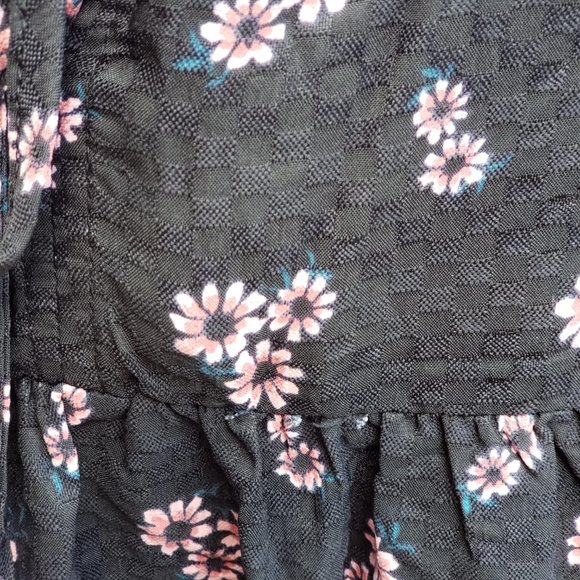 Wild fable long sleeve floral peasant dress Large - Picture 9 of 10